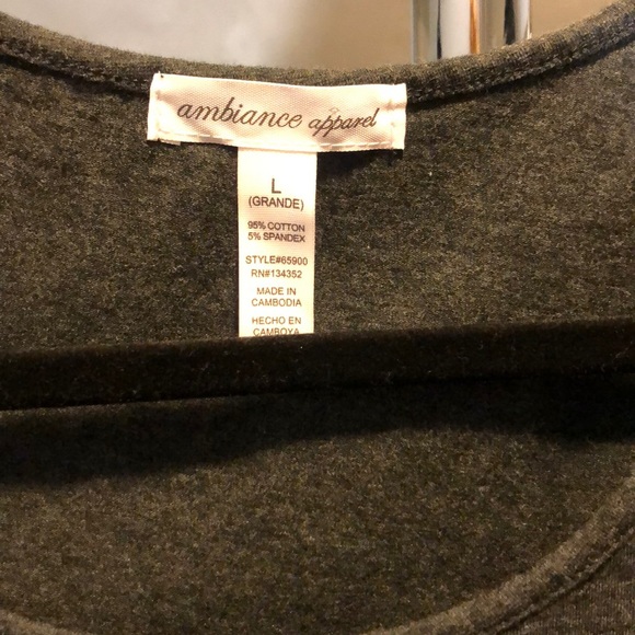 Grey Crop Top - Picture 2 of 2